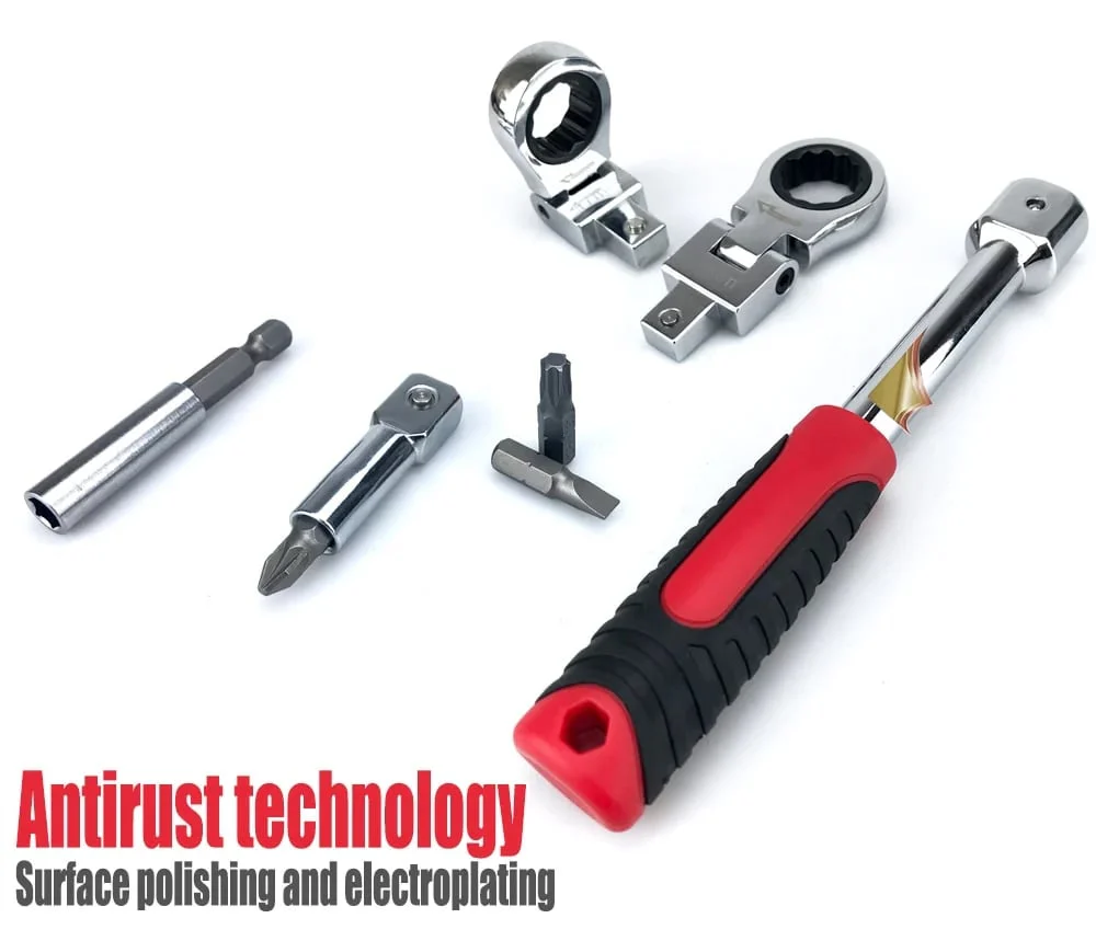 20-piece removable movable head ratchet wrench set(50%OFF) - Image 3