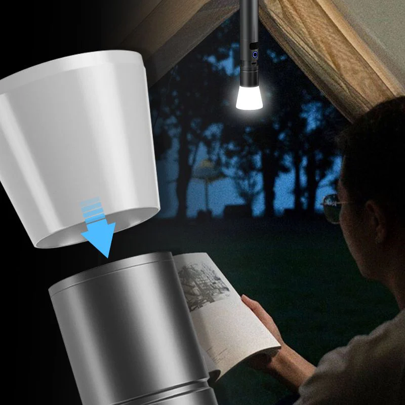 Multifunctional White Laser LED Flashlight - Image 7