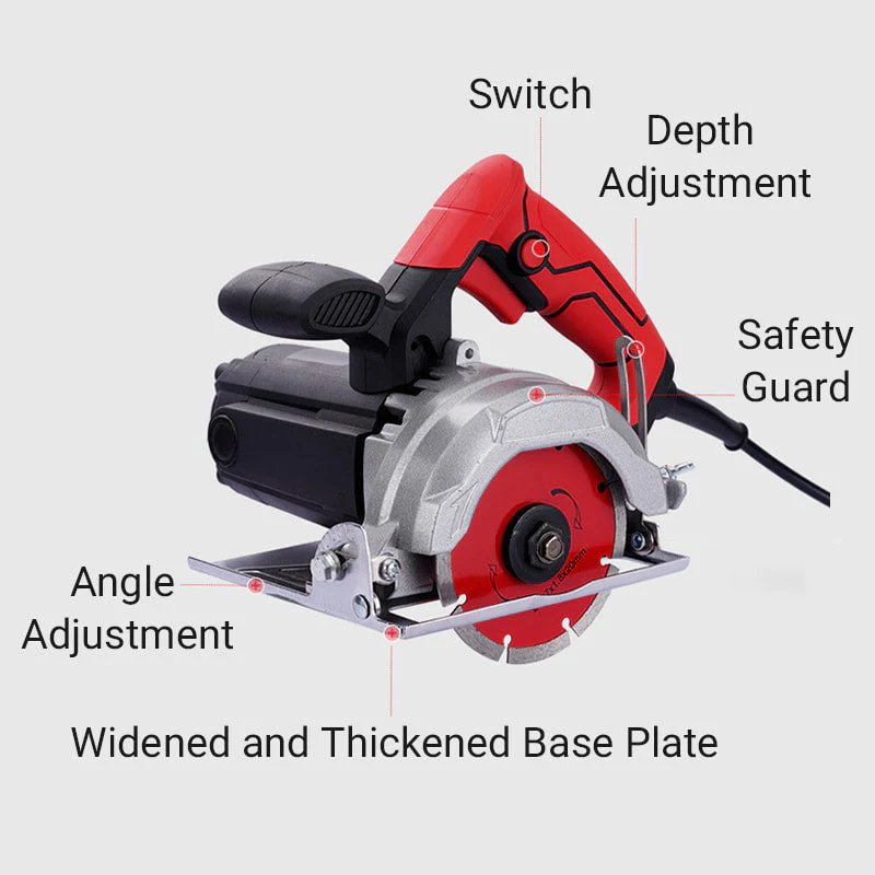 Multipurpose Powerful Electric Concrete Cutting Saw - Image 9