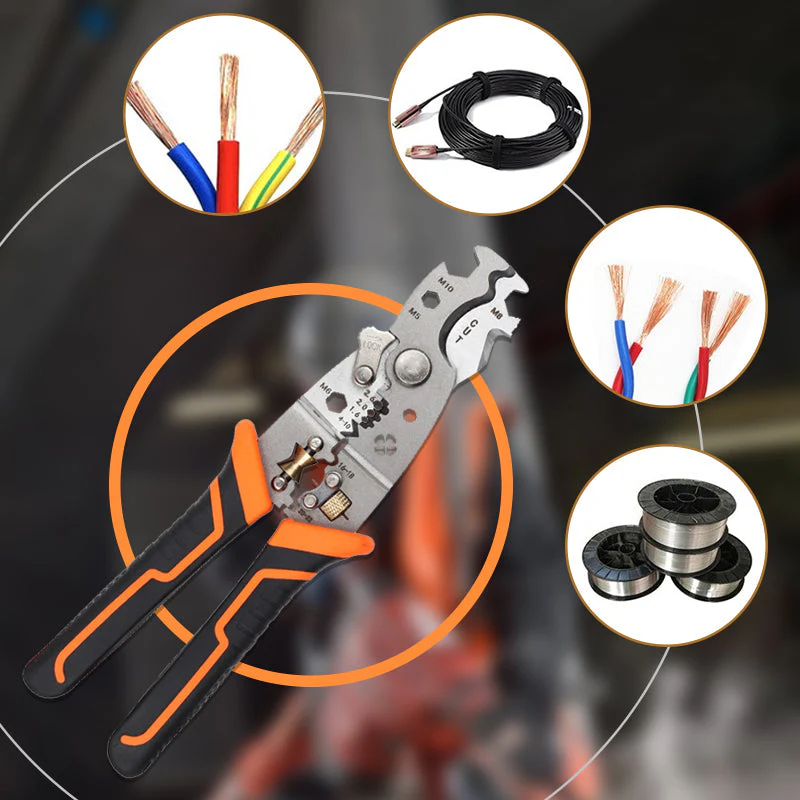 Multifunctional Wire Stripper Crimping Pliers - Image 2
