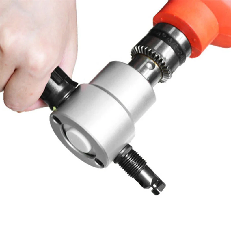 Nibbler cutter drill attachment double head metal plate - Image 3