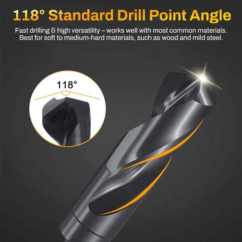 1/2" Reduced Shank Drill Bit - Image 2