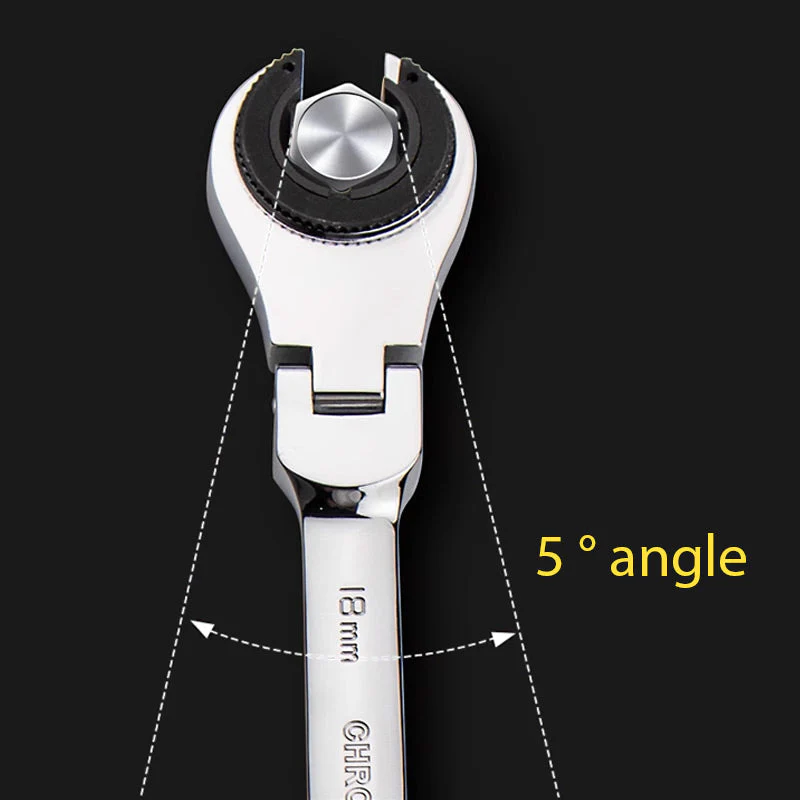 Open Tubing Ratchet Wrench - Image 4