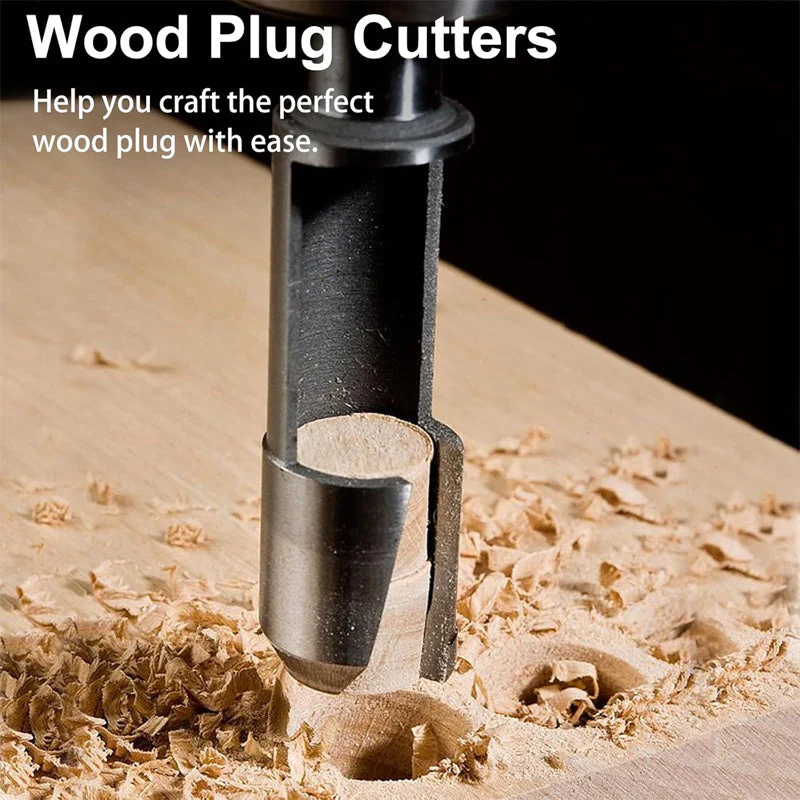  8PCS Wood Plug Cutter Drill Bit Set - Image 2