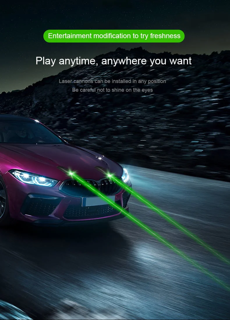 Vehicle remote pilot light laser - Image 2