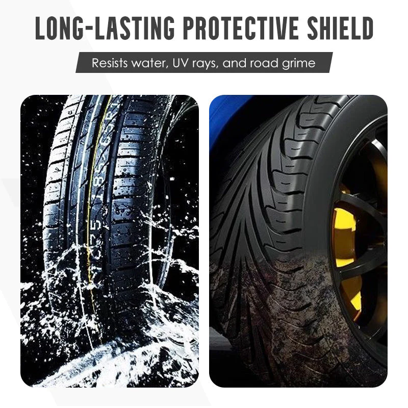 🚗 BUY 3 GET 1 FREE! 🎉 Tire Shine & Protect Spray – Deep Gloss, UV Guard & Anti-Dust ✨📦 - Image 5