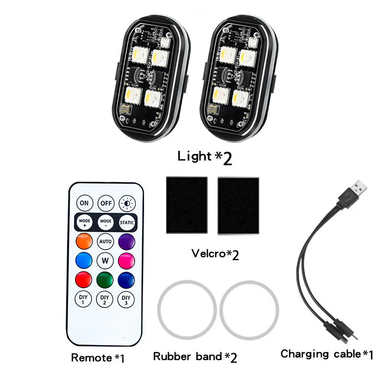 Portable Car LED Warning Light with Remote - Image 9