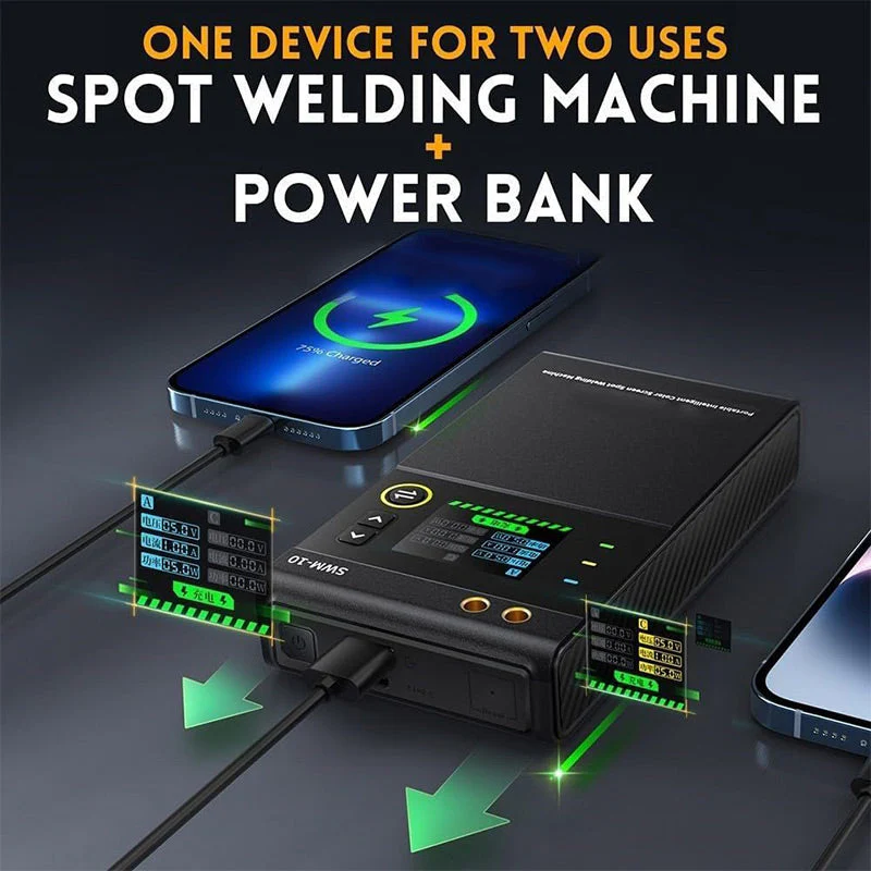 Portable Dual Pulse Spot Pen Welding Machine - Image 5