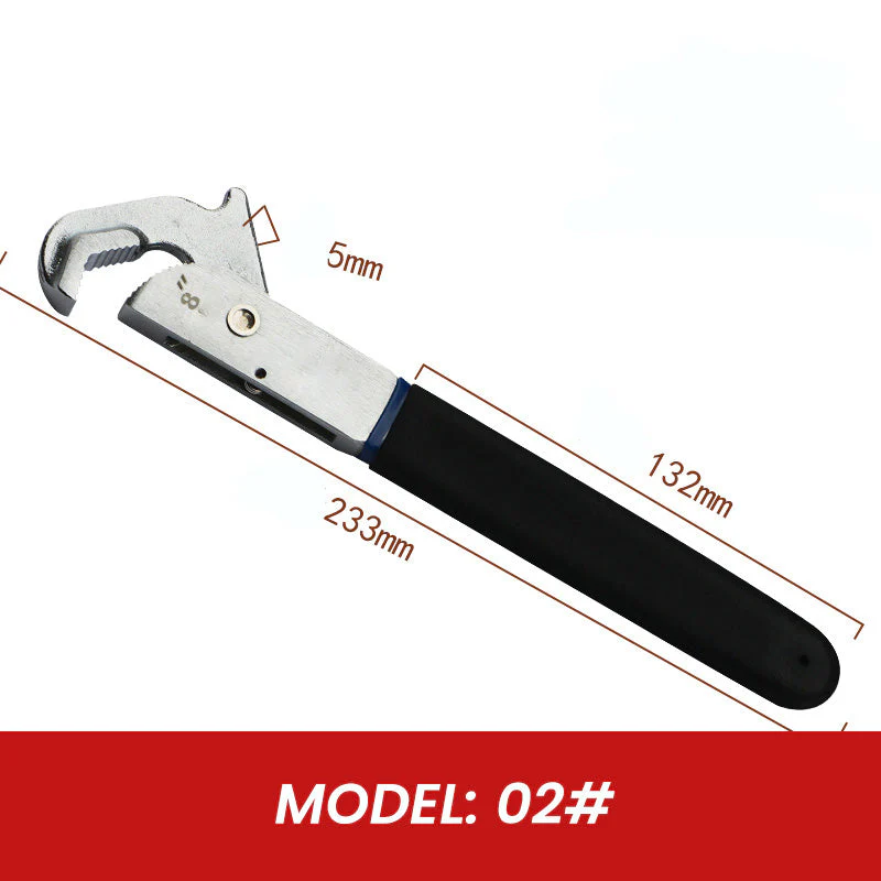 Powerful Quick Self-Locking Adjustable Wrench - Image 10