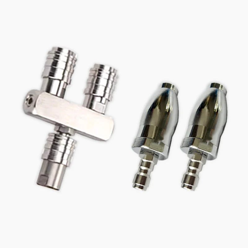 Quick Connect Double Spray Fitting & Rotating Nozzles For High Pressure Washer Gun - Image 11