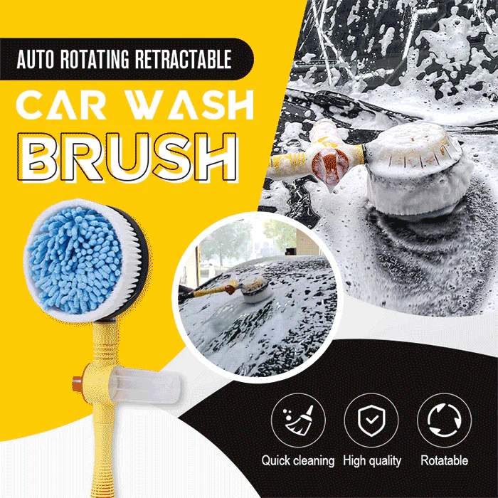 Auto Rotating Retractable Car Wash Brush - Image 2