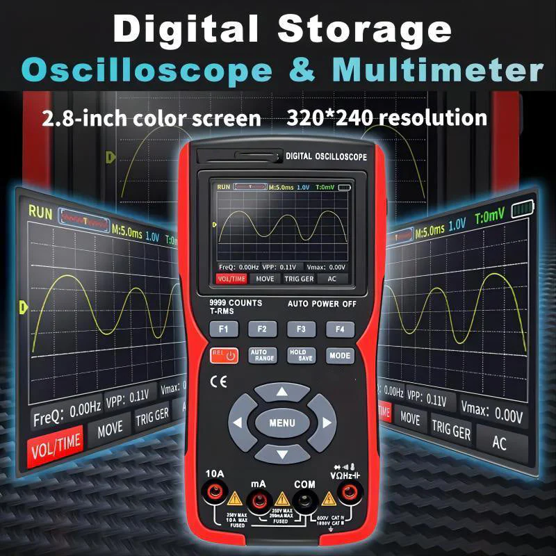 Rechargeable Multifunctional Handheld Oscilloscope - Image 2