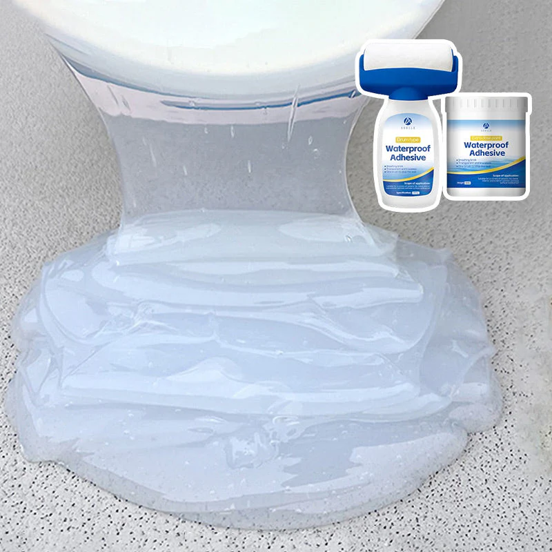 Transparent Waterproof Adhesive with Roller Brush - Image 5