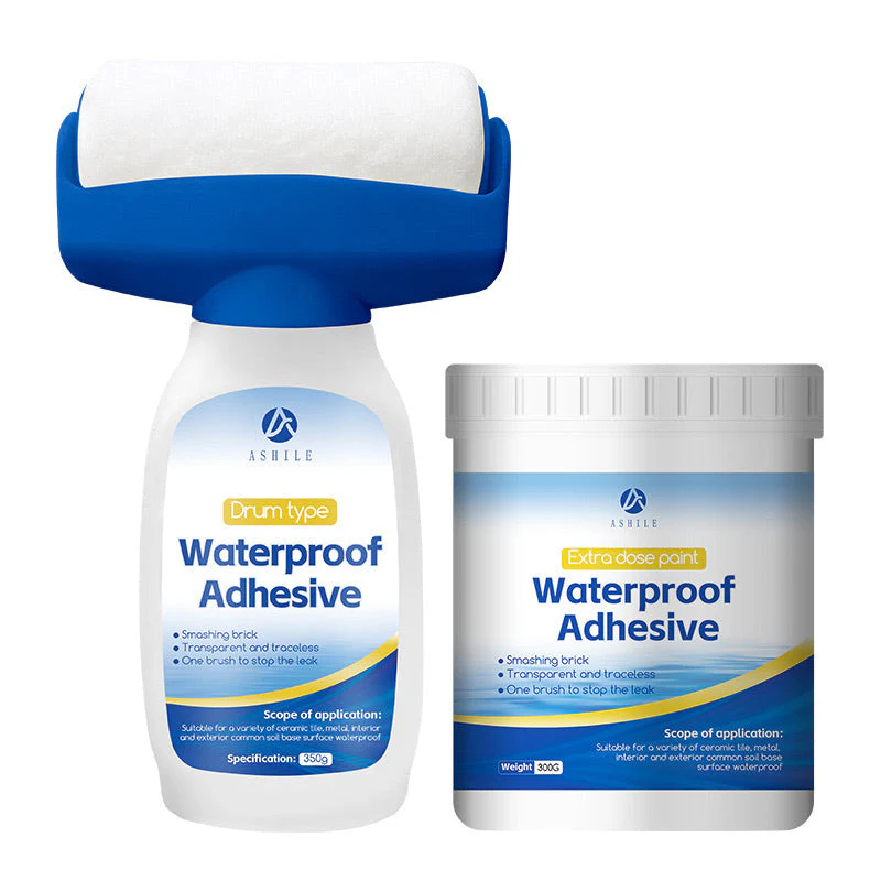 Transparent Waterproof Adhesive with Roller Brush - Image 9