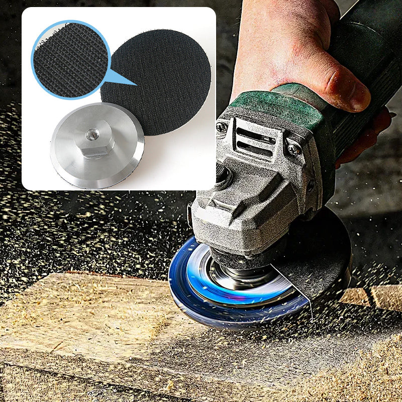 3" 4" 5" Aluminum Backer Pads with Thread for Sanding Polishing - Image 8