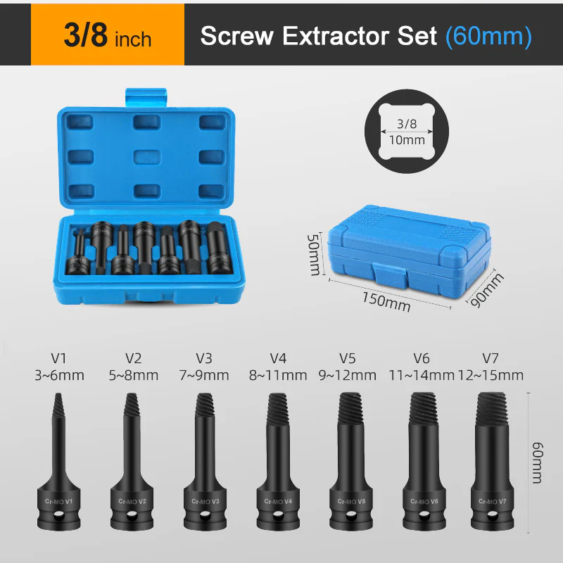 Damaged Screw Extractor Set - Image 9
