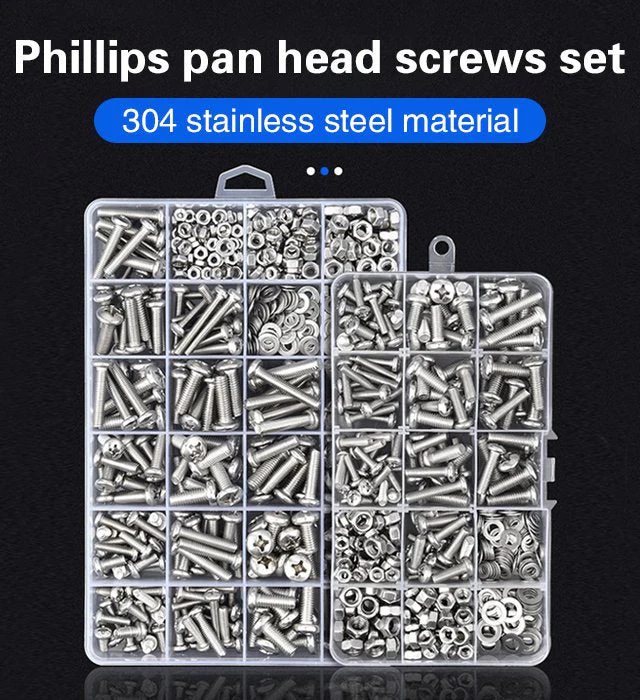Household Phillips Pan Head Screws Set - Image 2