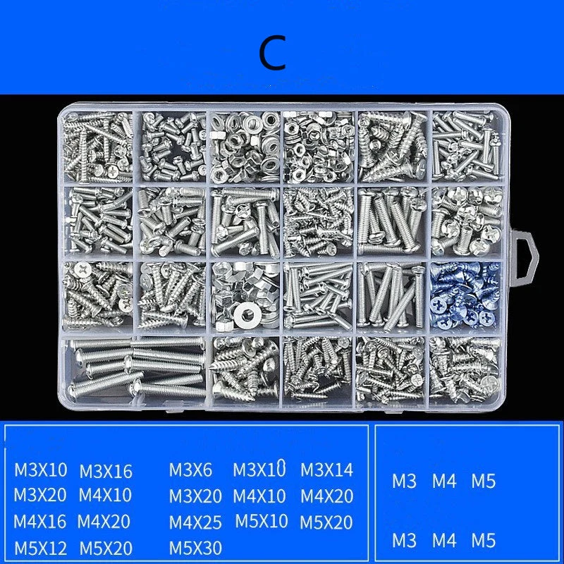 Household Phillips Pan Head Screws Set - Image 5