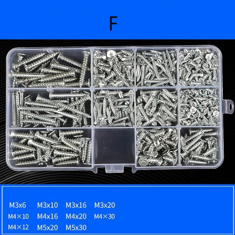 Household Phillips Pan Head Screws Set - Image 7