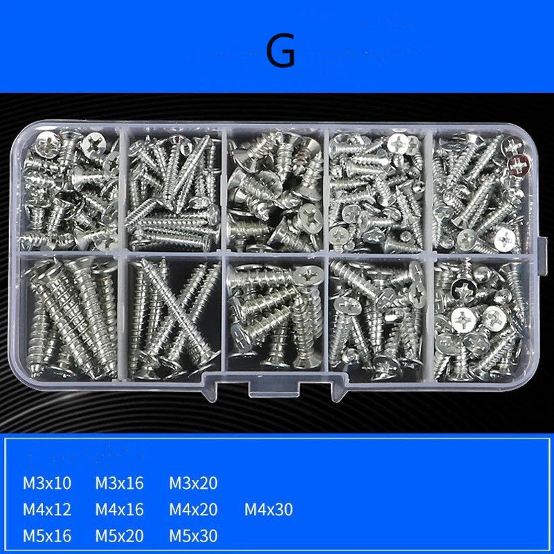 Household Phillips Pan Head Screws Set - Image 9