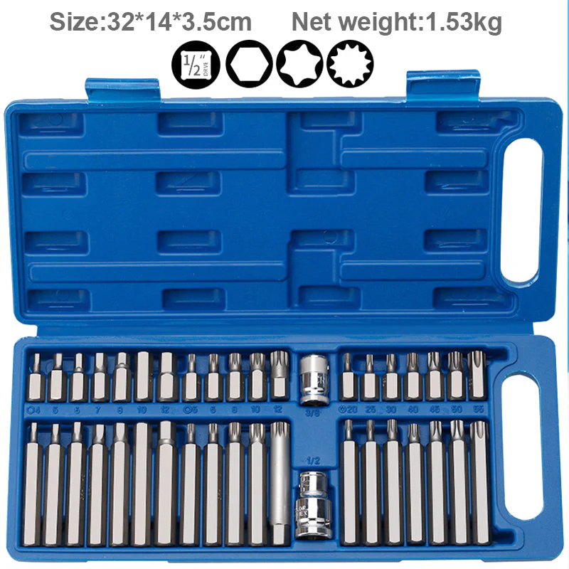 40 PCS Screwdriver Bit Set with Case - Image 4