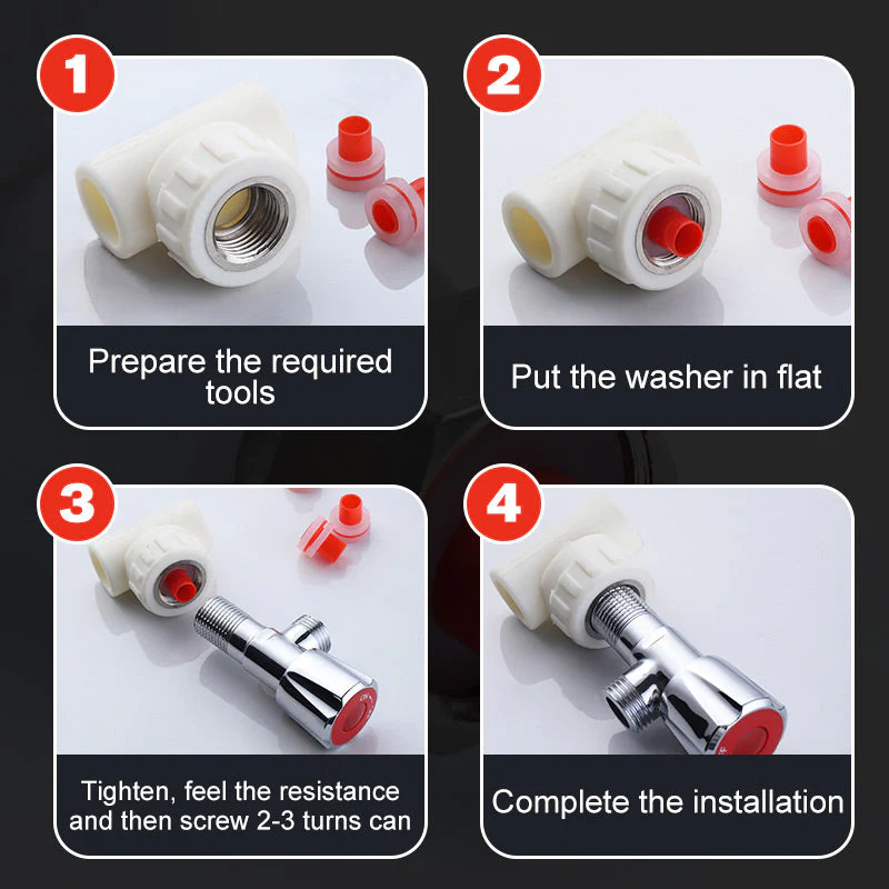 Plumbing Silicone Leak-Proof Sealing Washer（5pcs/SET） - Image 6
