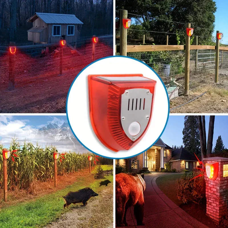 Solar 129dB Sound Security Alarm Light with Motion Sensor - Image 6