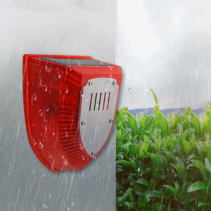 Solar 129dB Sound Security Alarm Light with Motion Sensor - Image 7
