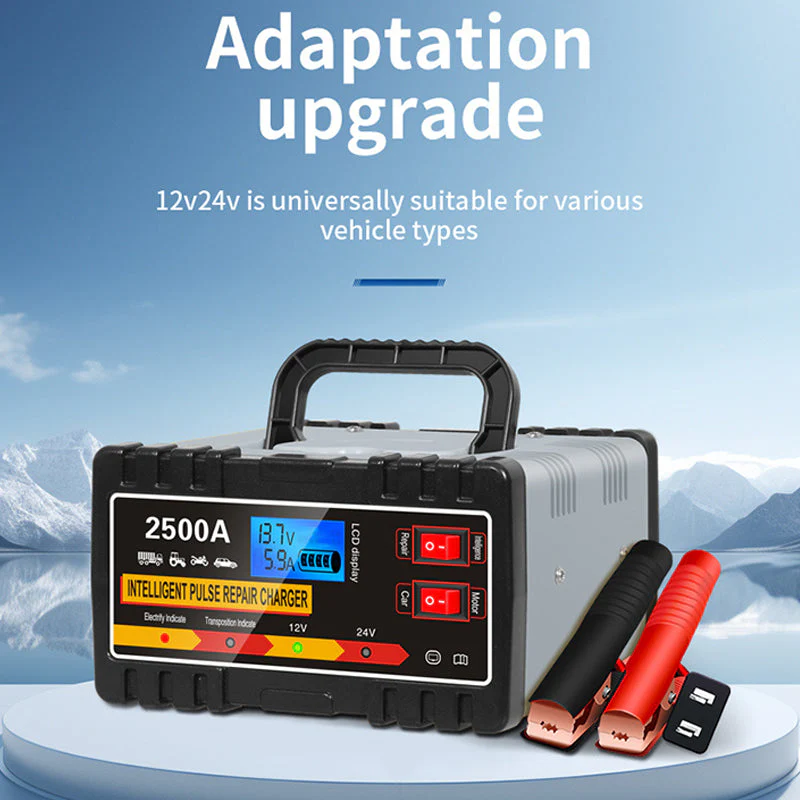 ⏰Smart Car Battery Charger with Pulse Repair - Image 8
