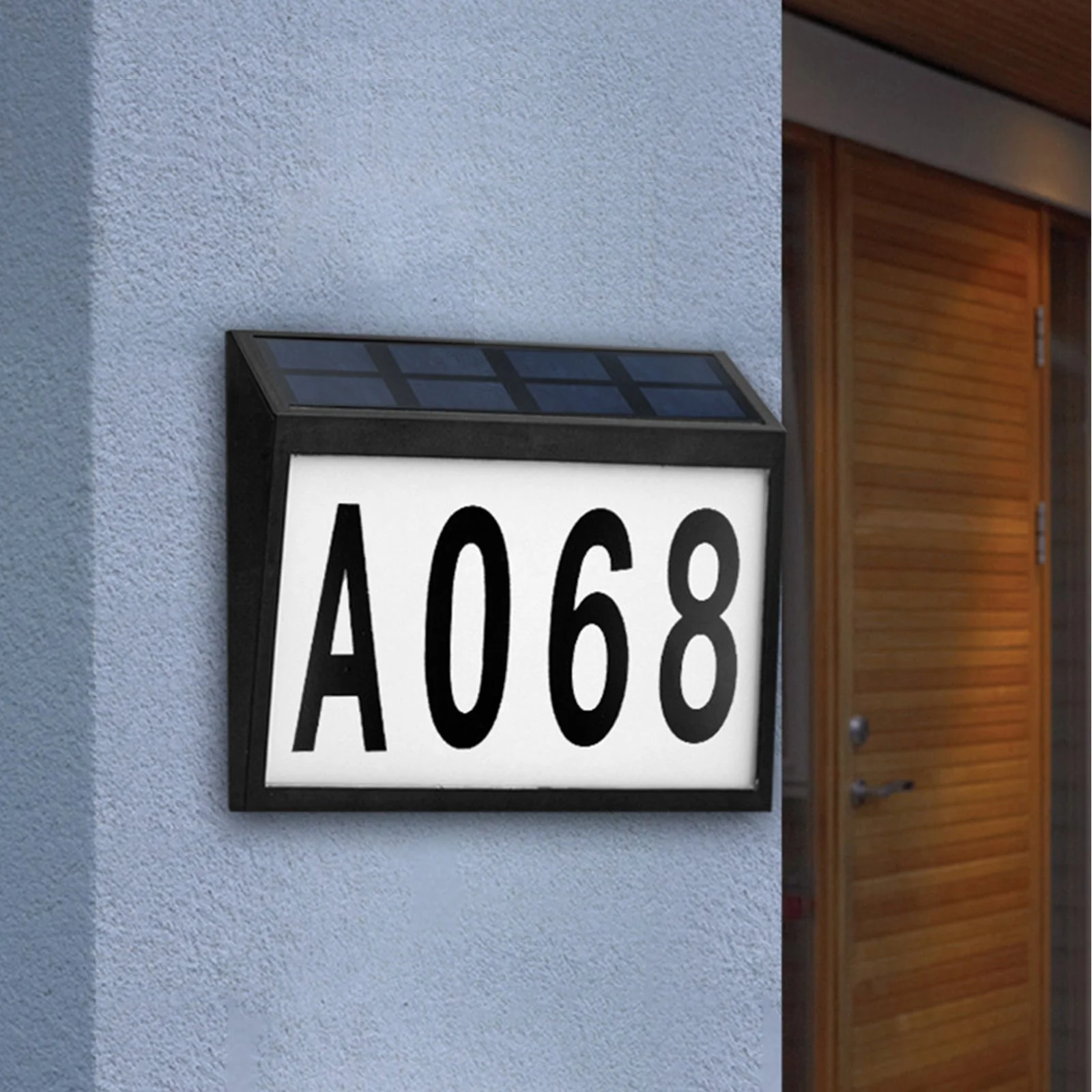 Solar-Powered Address Sign Waterproof LED Light - Image 3
