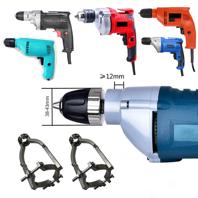 Square hole drill fixing bracket（50%OFF） - Image 7