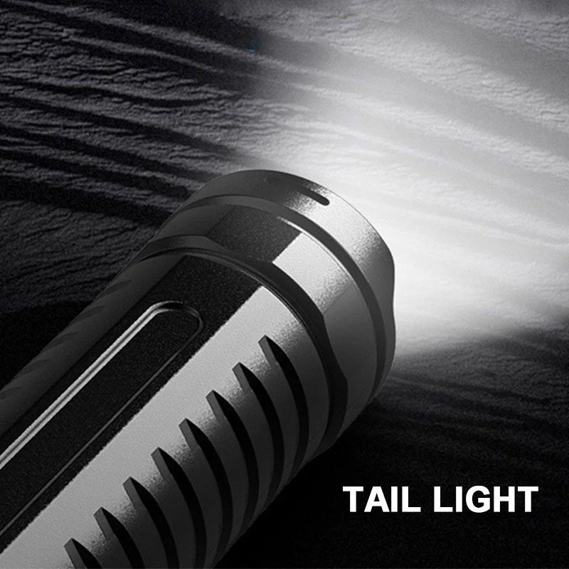 🔥Hot sale🔥Multifunctional White Laser Telescopic Zoom Tactical Flashlight - Image 6