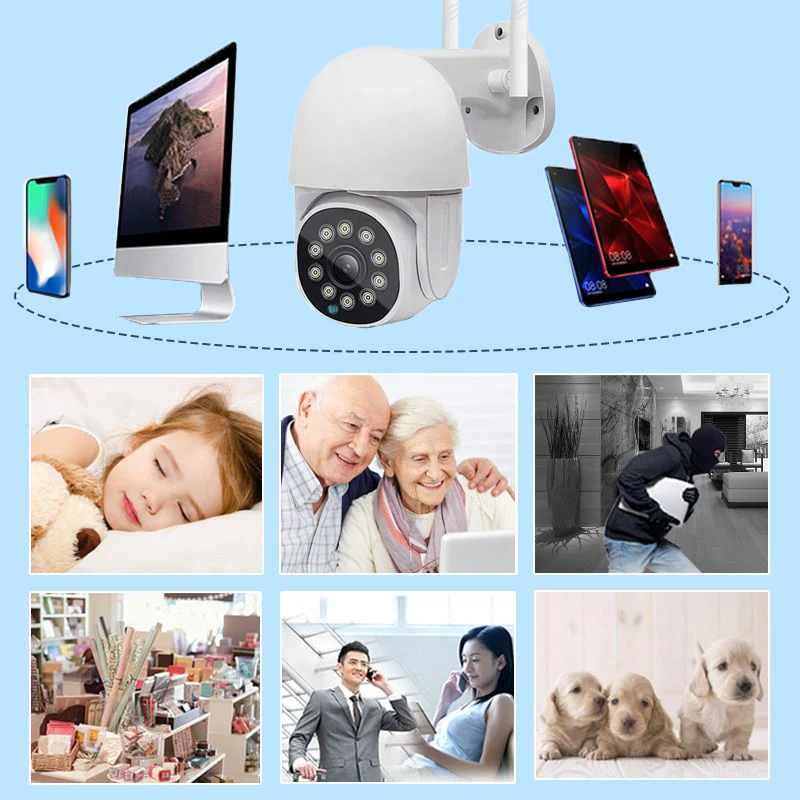 Waterproof Wireless Smart Surveillance Camera - Image 7