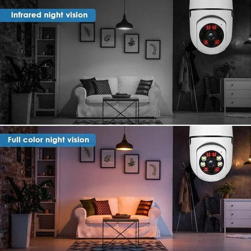 Wireless Wifi Light Bulb Security Camera - Image 13