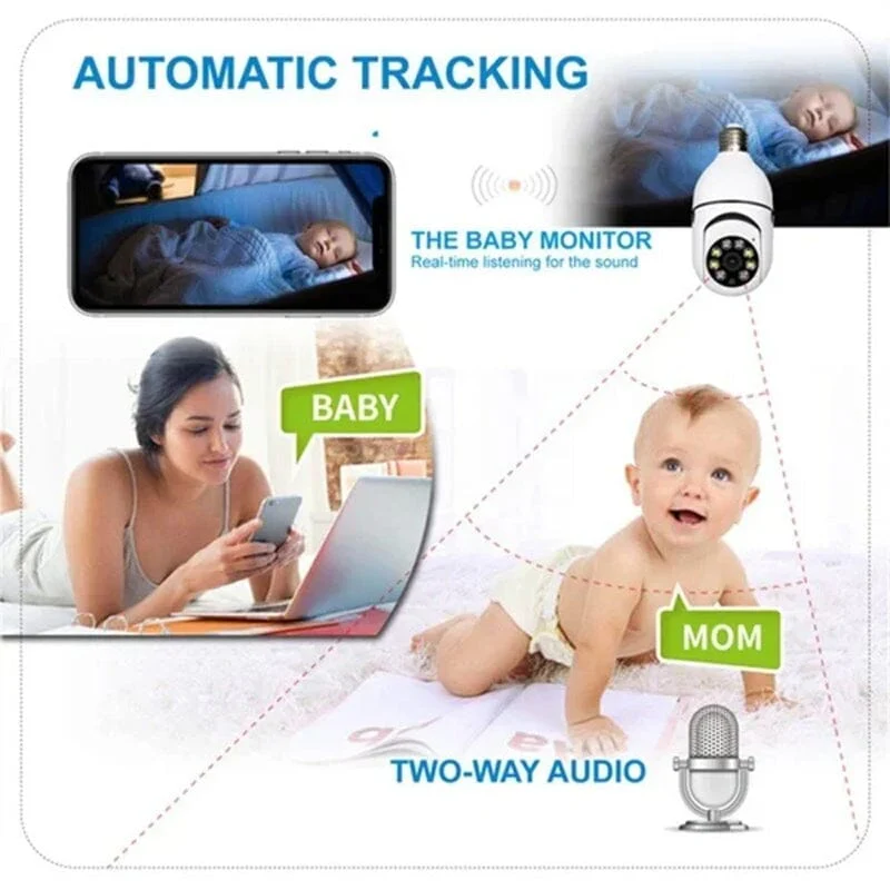 Wireless Wifi Light Bulb Security Camera - Image 15
