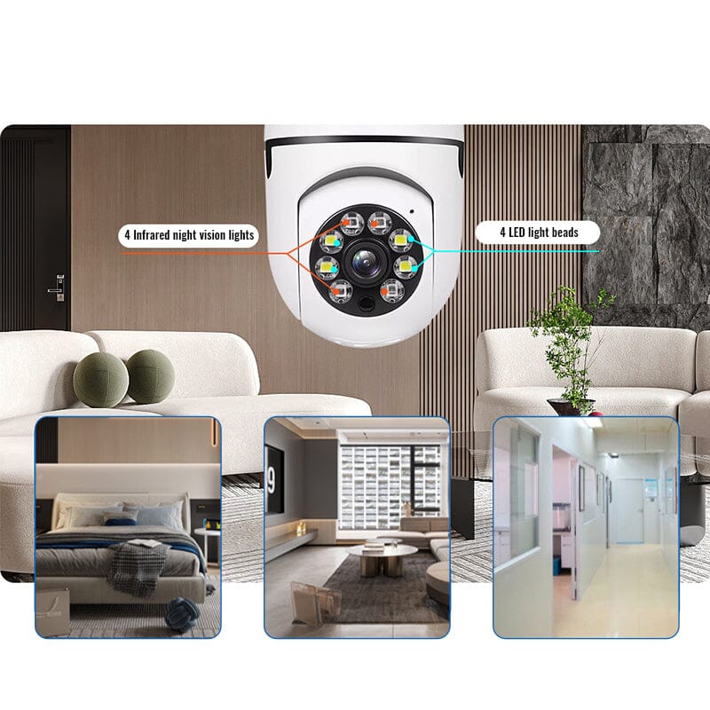 Wireless Wifi Light Bulb Security Camera - Image 18
