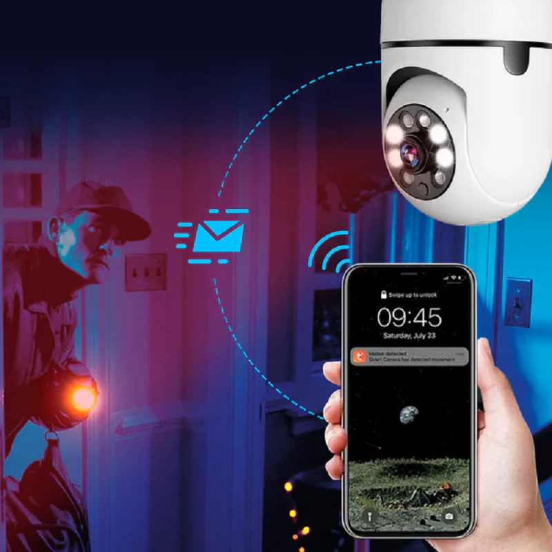 Wireless Wifi Light Bulb Security Camera - Image 5