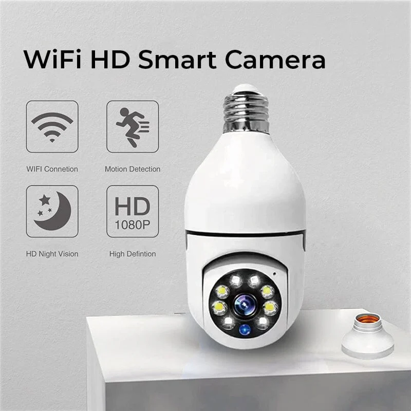 Wireless Wifi Light Bulb Security Camera - Image 8