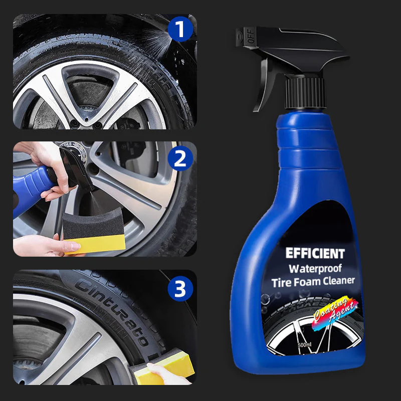 Efficient Waterproof Tire Foam Cleaner - Image 7