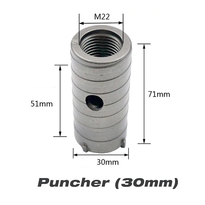 Impact-Resistant Wall Puncher - Electric Drill Accessories - Image 10