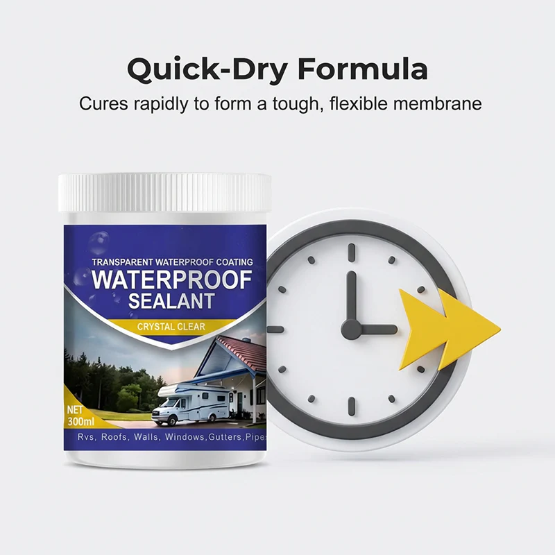 Transparent Waterproof Sealant for All Surfaces - Image 4
