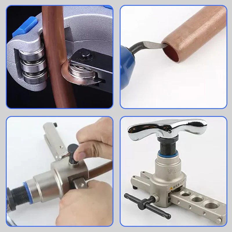 45-Degree Eccentric Flaring Tool Kit for Copper Tubing - Image 8