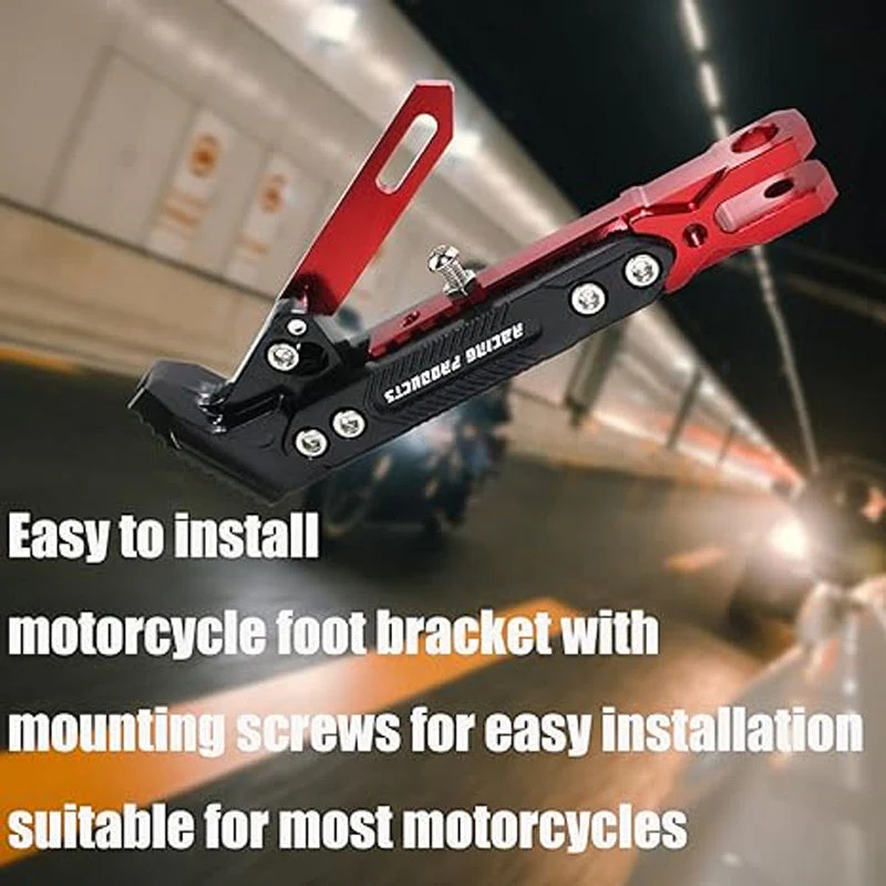 Universal Adjustable kickstand for Motorcycle - Image 3