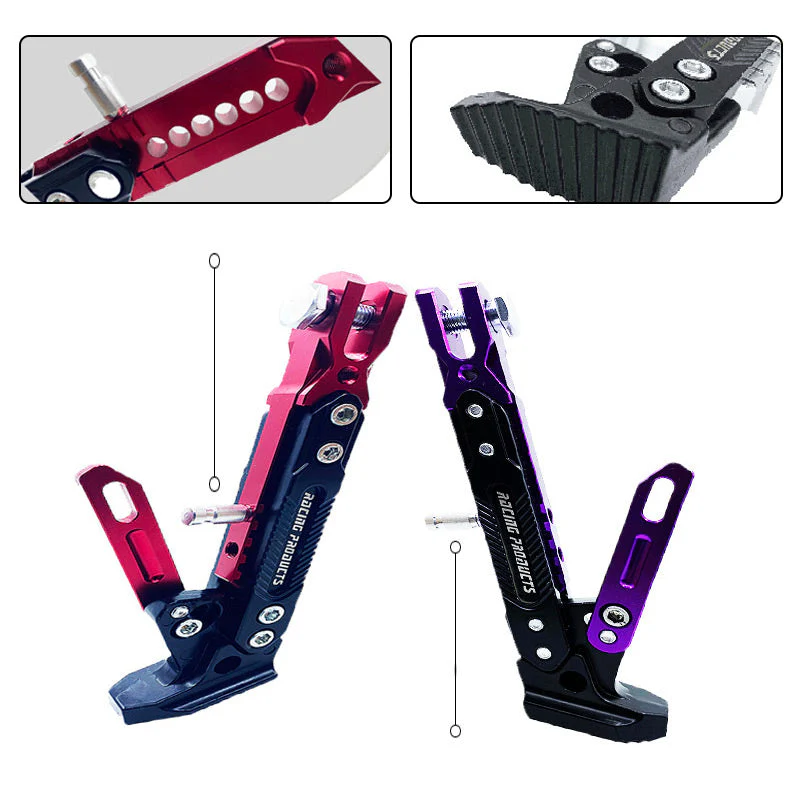 Universal Adjustable kickstand for Motorcycle - Image 5
