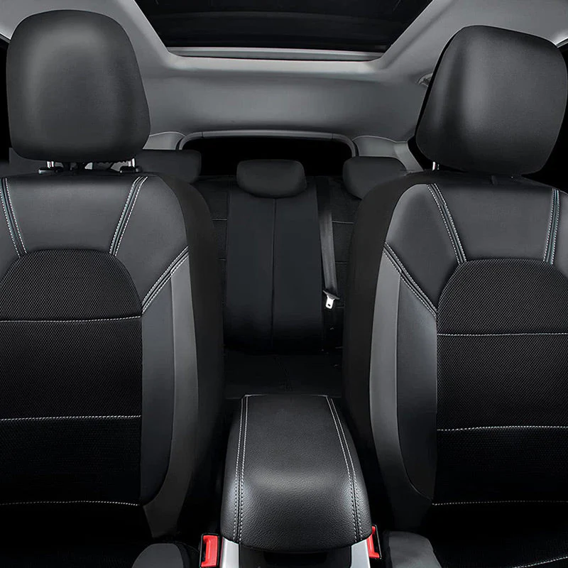 Universal Set Of Soft Leather Car Seat Covers - Image 4