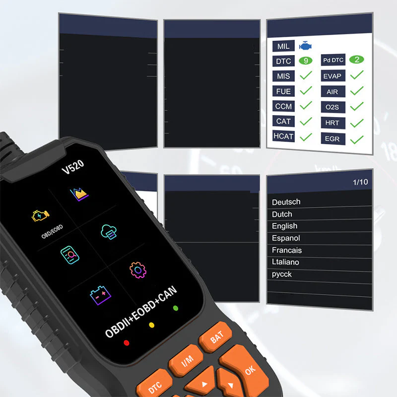 V520 Universal Car Diagnostic Tool - Image 5