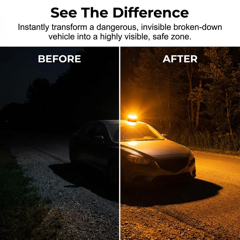 🔈🔈50% OFF🔥LED Magnetic Emergency Warning Light - Image 5