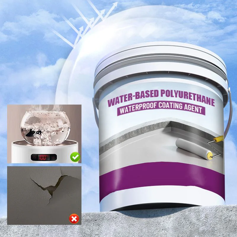 Water-based Polyurethane Waterproof Coating Agent for Roof and Floor - Image 7