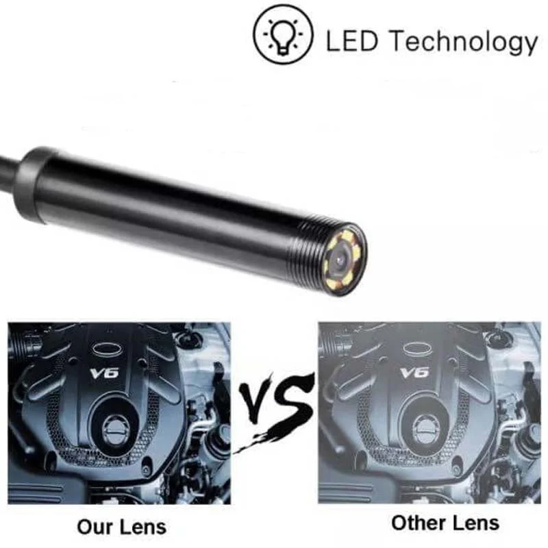 Waterproof USB Endoscope Camera with LED - Image 2