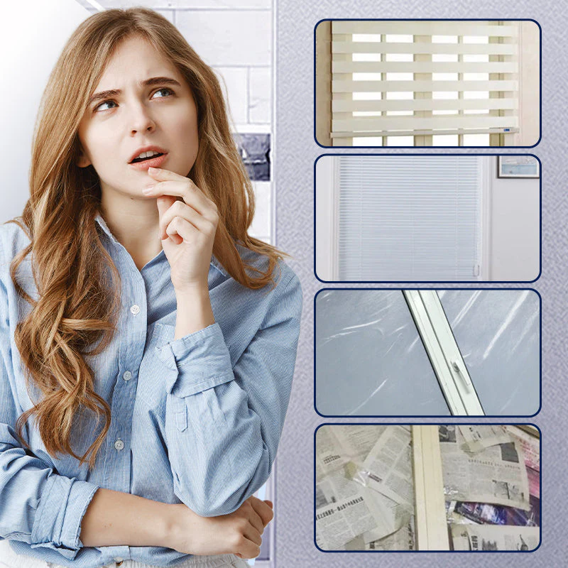 Waterproof UV Resistant Frosted Glass Paint with Roller Brush - Image 8